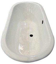 Magliezza Чугунная ванна Patricia 183x80 (ножки белые) – фотография-3